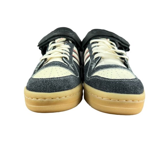 Adidas X Midwest Kids Forum 84 Low Core Black White Red Gum Shoes GW0035… main image 7
